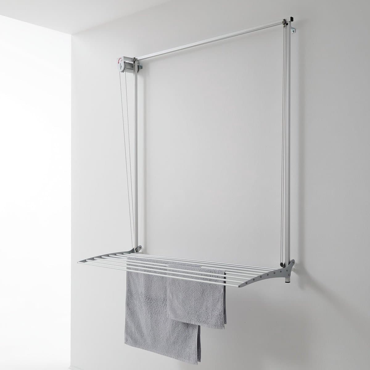 Foxydry Wall 152 cm droogrek wandmontage -bediening links- 152 x 52 x 137 cm — afbeelding 1