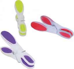 Metaltex - Soft Touch Wasknijpers - Kunststof - Lime/Geel/Rood — thumbnail 2