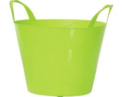 Prosperplast Flexibele Emmer - 15 liter - groen - wasmand - kuip - flexibel - met handvaten