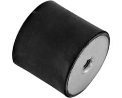 Rubberen buffer - Trillingsdemper - Machine demping - 55 Shore A hardheid - 40x50mm M8