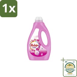 1 x Robijn Vloeibaar Wasmiddel Color Pink Sensation 20 Wasbeurten 1 liter- Kleurverzorging - Frisheid - Geur - Wasmiddel - Bonte Was — thumbnail 1