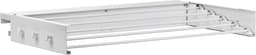 SCH® Wanddroogrek Inklapbaar - Wanddroogrek - Wit - ‎39cm x 80cm x 10cm — thumbnail 4
