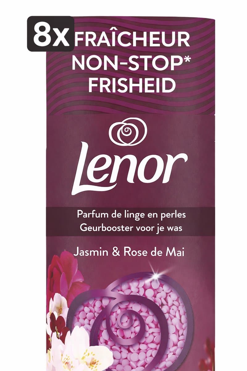 (8x) Lenor Geurbooster - 12sc155gr - jasmin & rose de mai — afbeelding 1