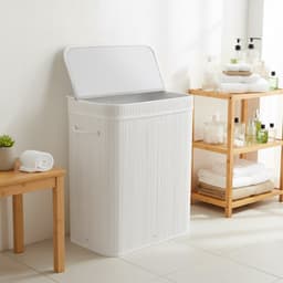 wasmand - 61x61,5x41,5 cm - wit — thumbnail 5