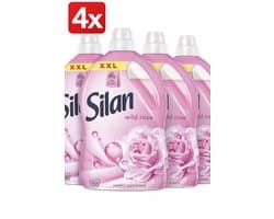 (4x) Silan Wasverzachter - Wild Rose - 2860ml - 130 Wasbeurten - Grootverpakking