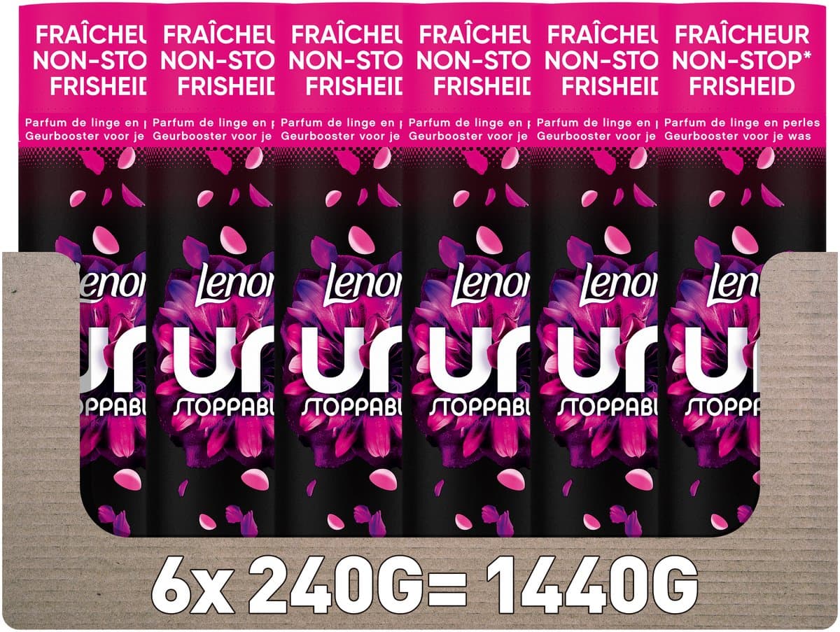 Lenor Unstoppables Geurbooster Floral Fresh - 6 x 240 gram - Wasparfum — afbeelding 1