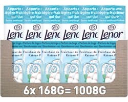 Lenor Light Geurbooster Katoen Fris - 6 x 168 gram - Wasparfum — afbeelding 1