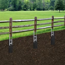 H-vormige Paalanker voor Beton Plaatsing - Stevige Verankering Houten Constructies — thumbnail 5