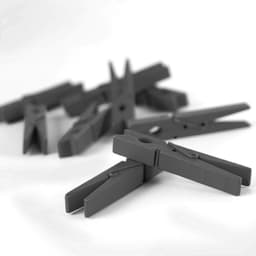 50 Stuks Gekleurde Houten Wasknijpers voor Foto's en Ambachten — thumbnail 3