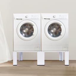 Verstelbaar en Stabiel Onderstel voor Wasmachine en Droger, Dubbele Verhoging onderbouw — thumbnail 3