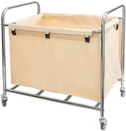 Mega-M Laundry - Waszak voor hotelwagen - 450L capaciteit - Extra sterk materiaal - Snel te bevestigen — thumbnail 1