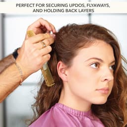 Professionele Bobby Pins Zwart 5 cm - Antislip Haarspeldjes met Balpunt (ca. 400 stuks) — thumbnail 4