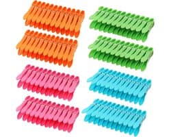 Kleurrijke Wasknijpers - 96 Stuks
