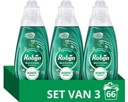 Robijn Quickwash - Vloeibaar Wasmiddel - Spring Blossom - 3 flessen - 66 wasbeurten - Voordeelverpakking — afbeelding 1