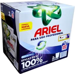 Ariel Pods Professional Wasmiddel – Voordeelverpakking 2×50 Capsules – 100 Wasbeurten – Krachtige Vlekverwijdering — thumbnail 1