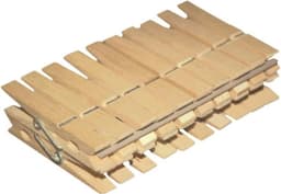 Houten Waslijnknijpers - Set van 20 Stuks - Naturel Kledinghangers — thumbnail 1