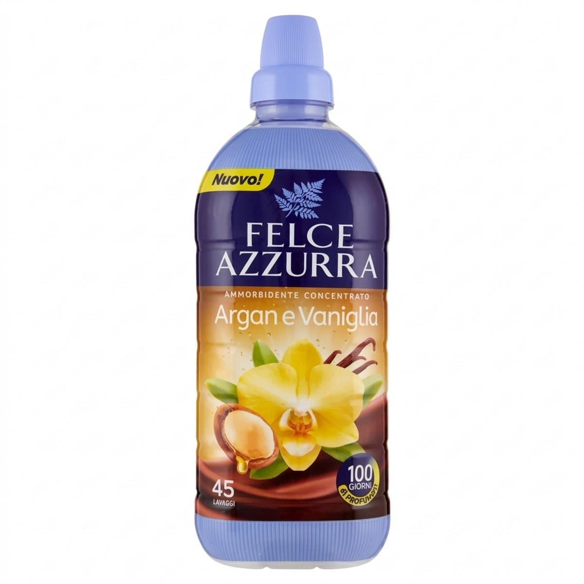 Felce Azzurra - Wasverzachter Argan - 900ml – Geconcentreerd – 45 Wasbeurten – Langdurige Geur – Wasverzachter Parfum – Zachte Was — afbeelding 1