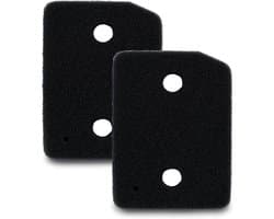 Set van 2 filters Geschikt voor Miele 9164761 droger warmtepompdroger, fijne - grof 207 x 157 x 30 mm, sponsfilter, filtermat condensdroger, Made in Germany, pluisfilter, schuimfilter spons