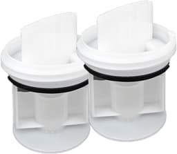 2 Stuks Wasmachine Pluizenfilter Filterelement Geschikt voor Bosch Siemens, Wasmachine Afvoerpomp Filterelement Pluizenfilter Voor Wasmachine Wasdroger 00647920/00602008/00605010 — thumbnail 1