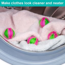 10 stuks haarballen voor wasmachines en drogers, wasballen vangen dierenharen en dierenvachten verwijderen dierenharen van kleding verwijderen haren van kleding — thumbnail 2