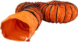 25ft Flexibele Luchtslang, 12-Inch PVC-Kanaal voor Draagbare Afzuigventilatoren, Ideaal voor Luchtafzuiging — thumbnail 2