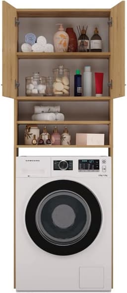 MKSS® Wasmachine Kast - Ombouw - Verhoger - Meubel — thumbnail 3