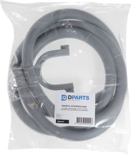 Dparts afvoerslang 2,5m - 19x22mm - voor wasmachine en vaatwasser - inclusief bocht - universeel afvoer waterslang - 250cm - 2,5 meter — thumbnail 2
