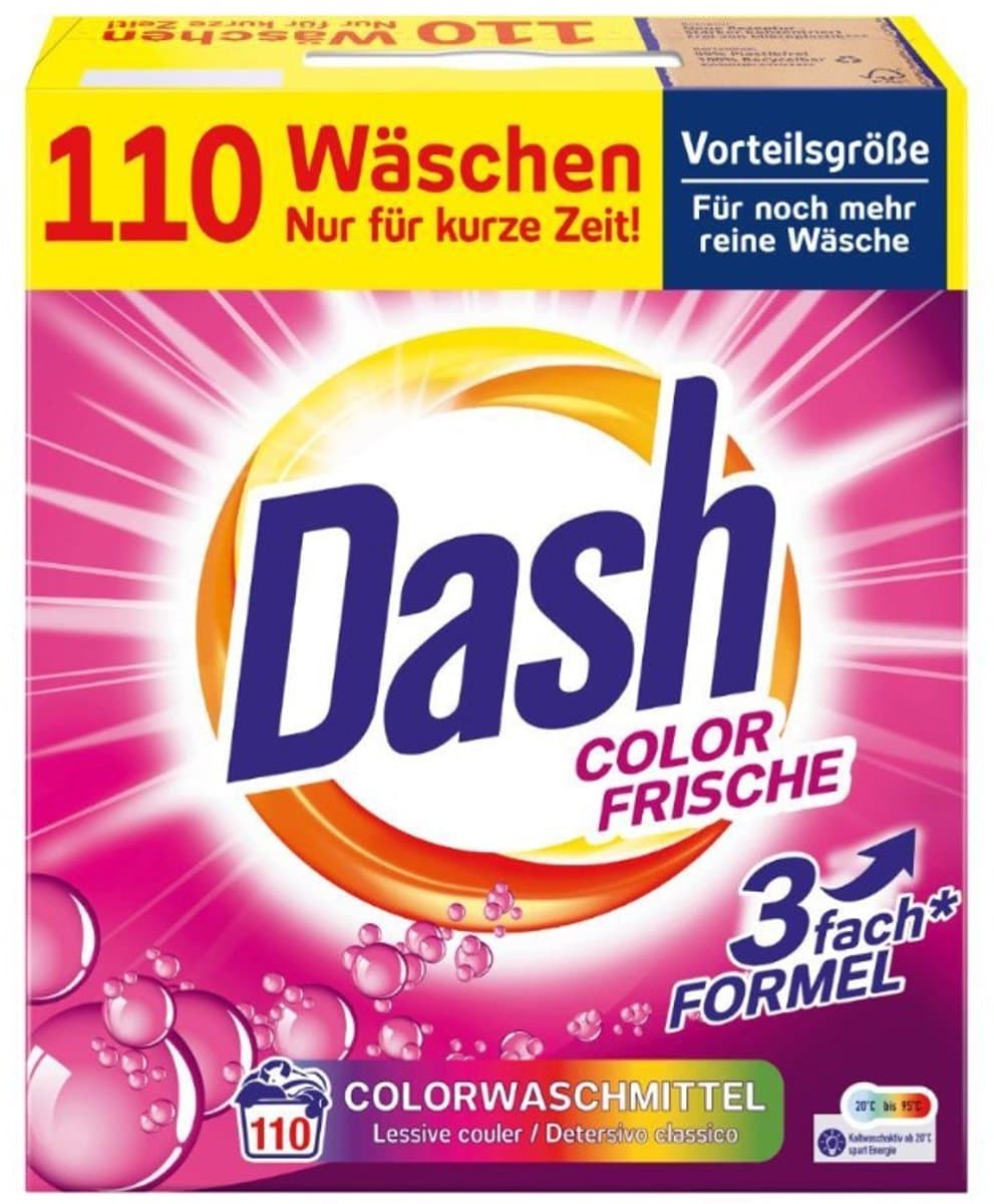 Dash Waspoeder - Color Frische 110 Wasbeurten — afbeelding 1