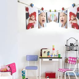 100 Stuks Mini Houten Hartvormige Wasknijpers Paars en Multicolor voor Decoratie en Knutselen — thumbnail 2