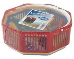Wasmand met knijpers - Opbergmand organizer - Wasgoed sorteren - Vouwbaar ontwerp - 30 stuks - Grijs