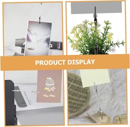 Dubbele Krokodillenklem Clips voor Foto's en Memo's - Wanddecoratie — thumbnail 3