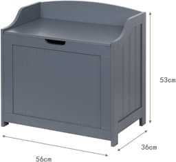 Wasmand - 80 l - grijs — thumbnail 5