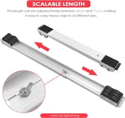 Universele Verstelbare Onderstel voor Wasmachine en Droger - Stevig Frame voor Apparaten — thumbnail 5