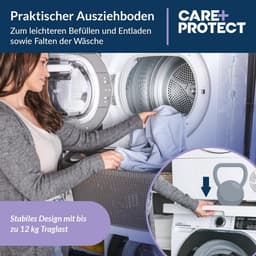 Ruimtebesparende uittrekbare plank voor wasmachines (47-62 cm) - Eenvoudig te installeren en veilig — thumbnail 3