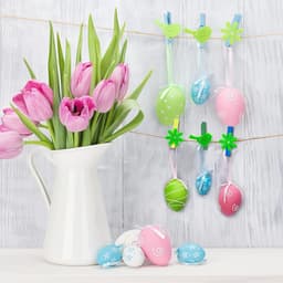 50 Stuks Gekleurde Houten Wasknijpers voor Decoratie en Foto's — thumbnail 5