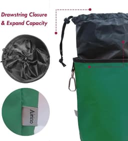 Grote Kledingknijper Tas Waterproof met Haakjes voor Binnen en Buiten - Geschikt voor 200 Kledingknijpers — thumbnail 5