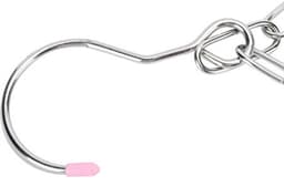 Roestvrijstalen wasdroogrek opvouwbare sokkenhanger, kledingdroogrek met 36 clips, haak winddicht kledinghanger rek, voor het drogen van handdoeken, beha, lingerie, babykleding, droogrek met — thumbnail 5