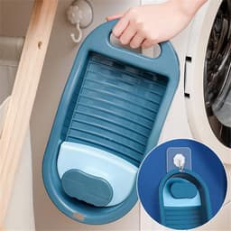 Mini wasbord – Handwasbord voor kleding, ondergoed en kleine artikelen – Niet-elektrische handmatige wasmachine — thumbnail 2