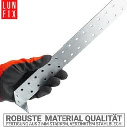 Betonanker 300 mm x 40 mm - Vlakstalen Anker voor Houtconstructies — thumbnail 3