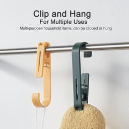 8 Stuks - Handdoekklem - Handdoekklemmen Voor Strandligstoelen - Ophangklemmen - Grote Knijpers - Strandlaken Knijpers - Badlaken Clips - Winddicht - Plastic Quiltclips - Multicolor — thumbnail 2