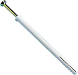 Hamer Ankers - Kozijnpluggen Wandbevestiging - Vastzetten Materialen - Zwaar Uitvoering - M8 x 135mm - Wit — thumbnail 1