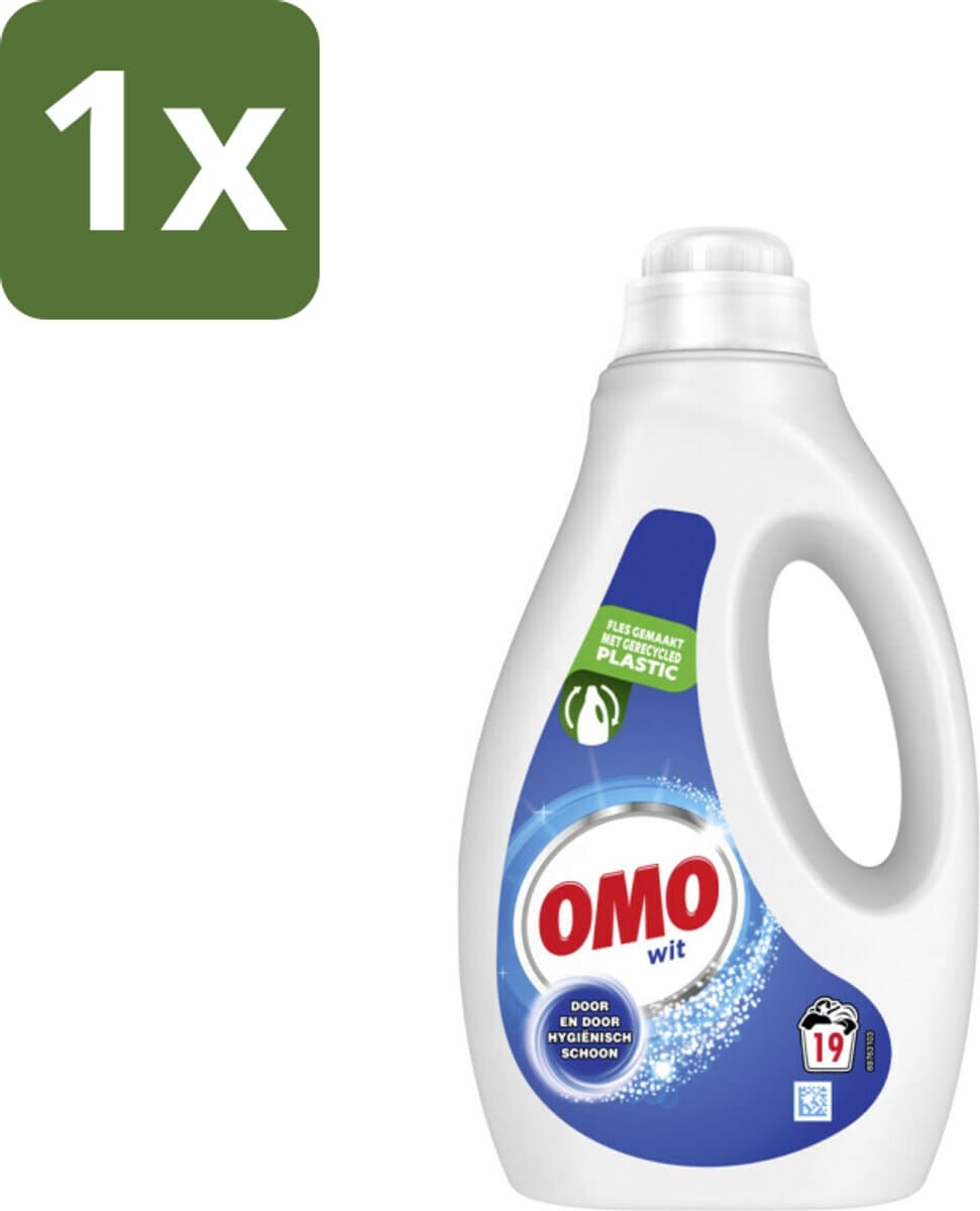OMO – Vloeibaar Wasmiddel – Wit – 19 Wasbeurten – 950 ml - 1 stuk — afbeelding 1