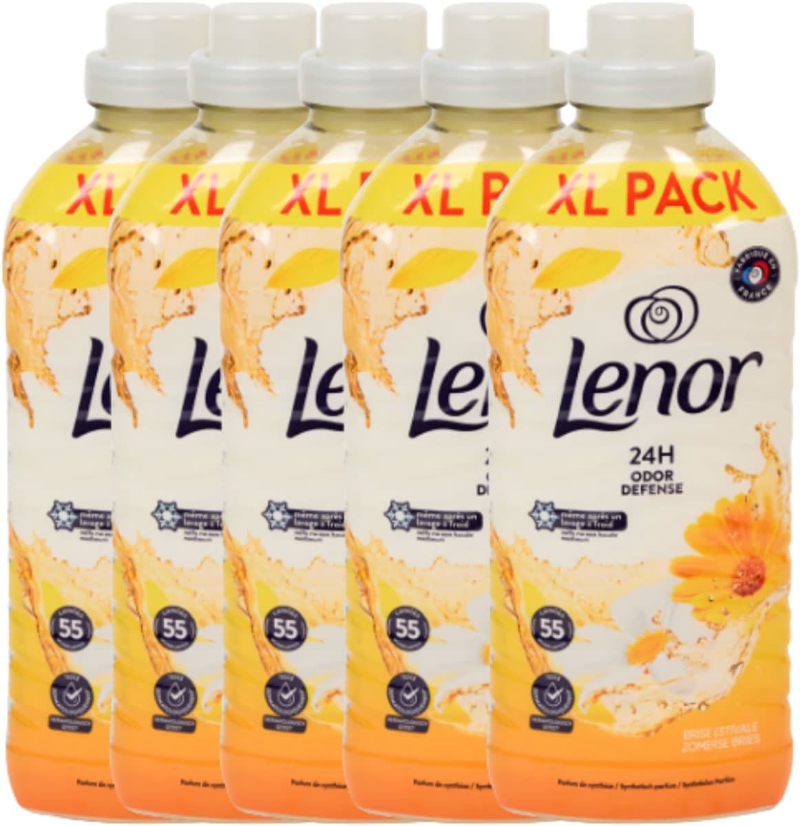 Lenor Zomerse Bries - Wasverzachter - Voordeelverpakking - 5 stuks — afbeelding 1