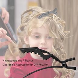 12 zwarte multifunctionele haarclips voor styling en knippen — thumbnail 3