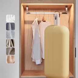 Draagbare wasdrogers | Opvouwbare Compacte Wasdroger - Elektrisch Sneldrogend Apparaat Voor Kleding Binnen En Buiten Gebruik Voor Reizen Slaapzaal Hotel，wit — thumbnail 3