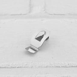 12 Stuks Foto Frame Clips Hangers voor Kunstwerken - Metalen Lente Bevestigingsclips - 26x12mm - Zilver — thumbnail 4