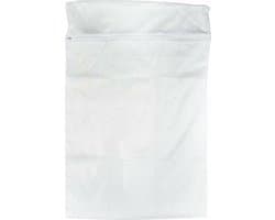 Waszak voor delicaat wasgoed - wit - 40 x 60 cm - lingerie zak