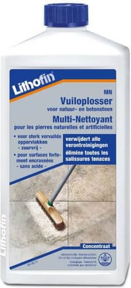 Lithofin onderhoud en reiniger product MN vuiloplosser 1 l fles — thumbnail 1