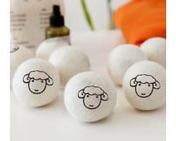 Droger ballen Was ballen Was bol Wol - Droogballen - Drogerballen - 100% New Zealand - 6 stuks