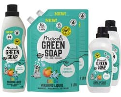 Marcel's Green Soap Perzik & Jasmijn Was Pakket